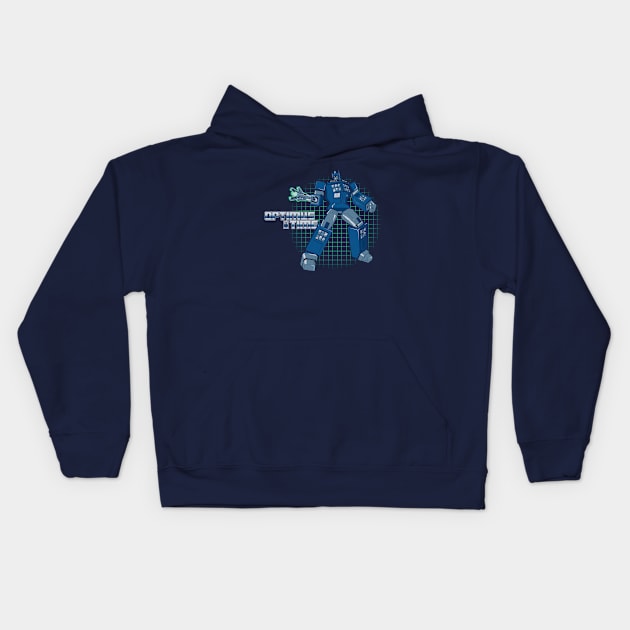 Optimus Time Kids Hoodie by FOUREYEDESIGN